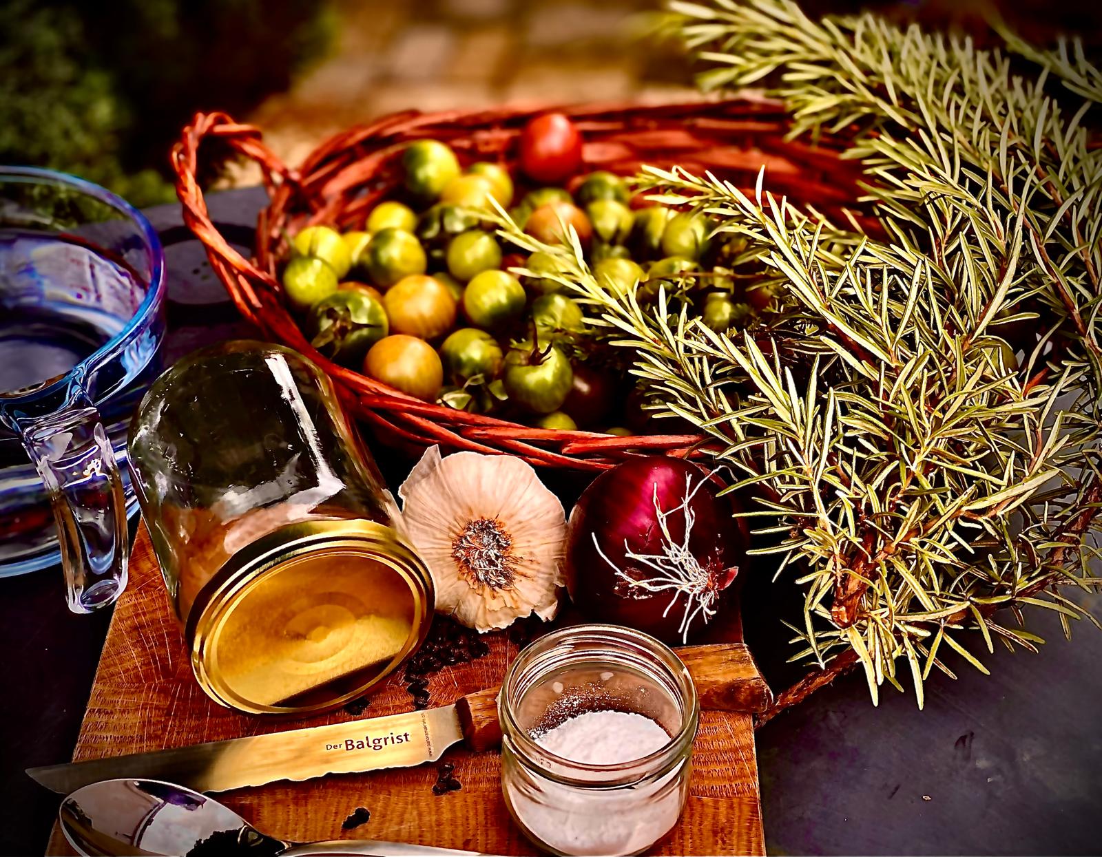 Grüne Tomaten weiter verarbeiten und fermentieren????